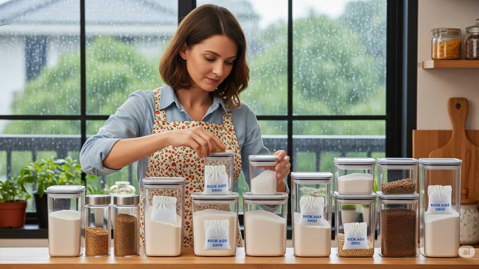 Use Airtight and Moisture-Proof Containers