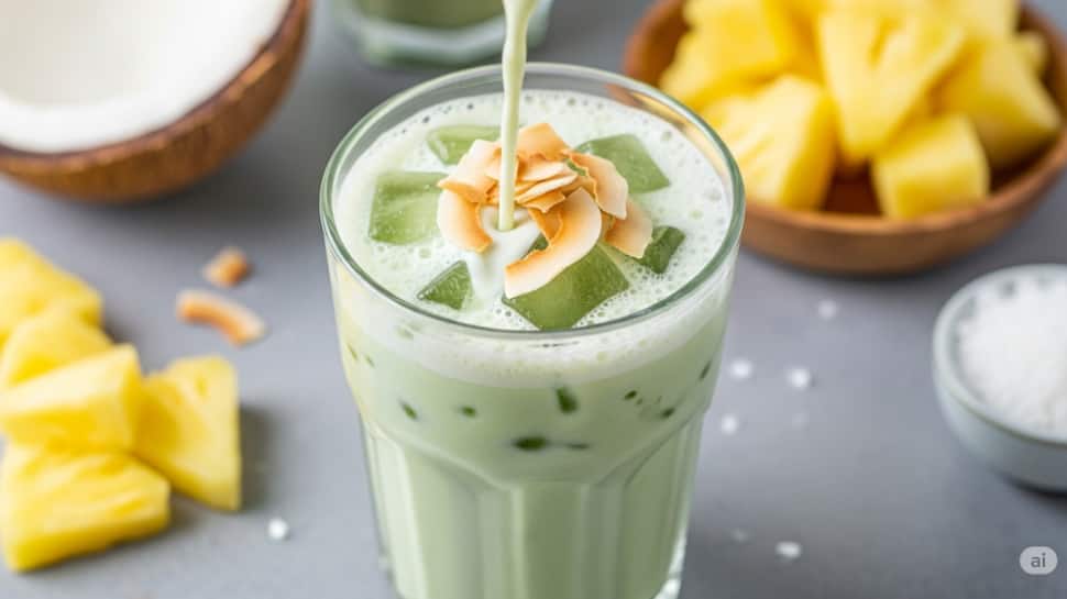 Coconut Matcha Frappe