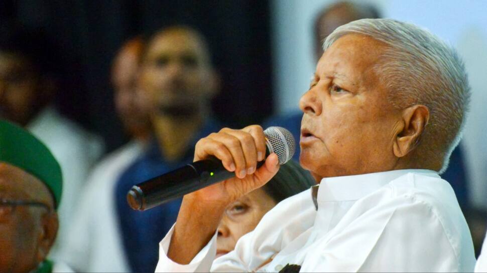 Lalu Prasad Re-Elected RJD National President For Record 13th Term Unopposed Lalu Prasad Re-Elected RJD National President For Record 13th Term Unopposed