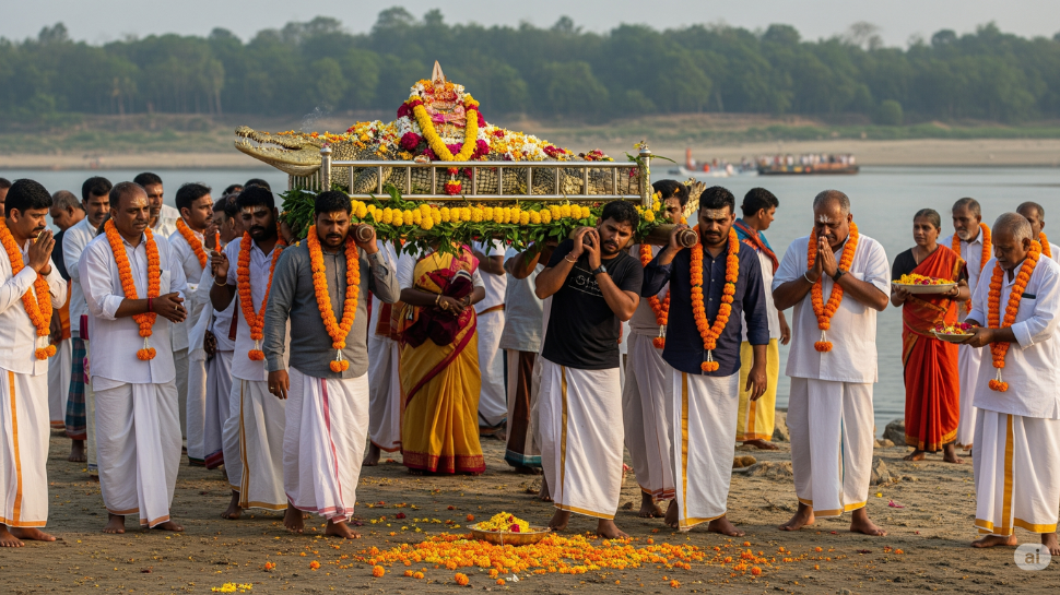 Honored with a Ritual Farewell