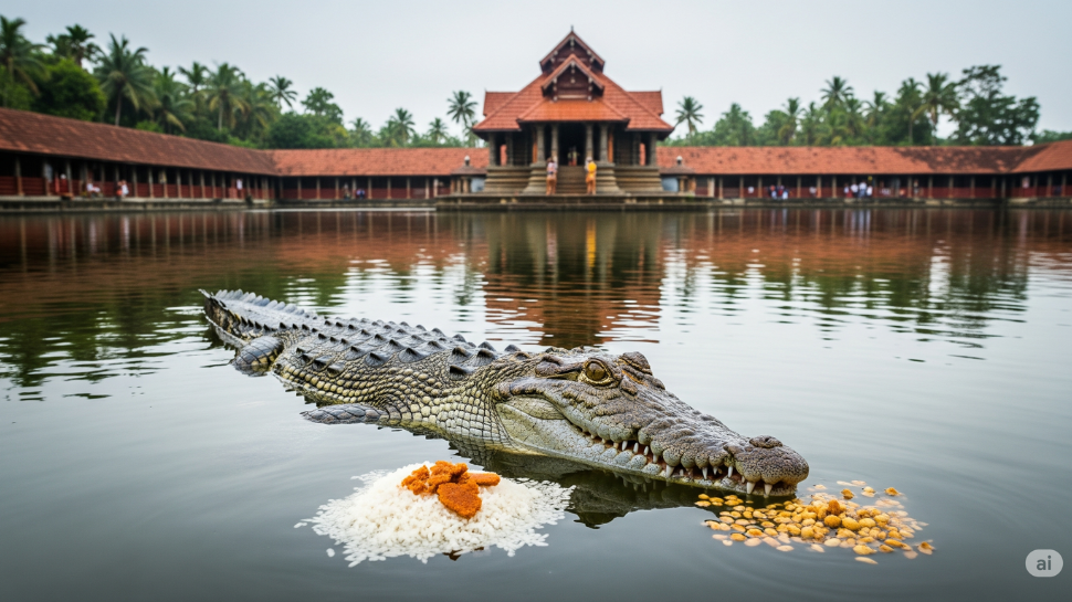 A True Vegetarian Crocodile