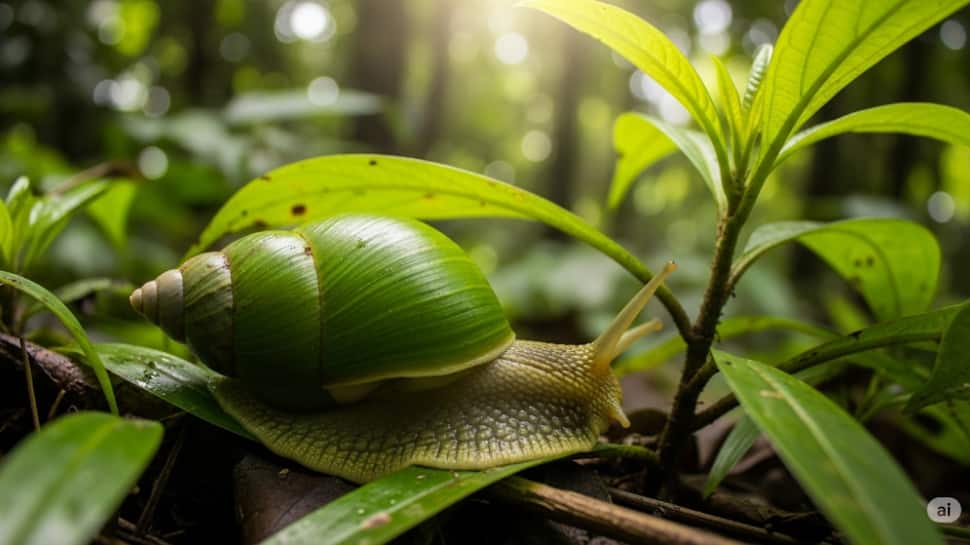 Green Tree Snail (Papustyla pulcherrima)