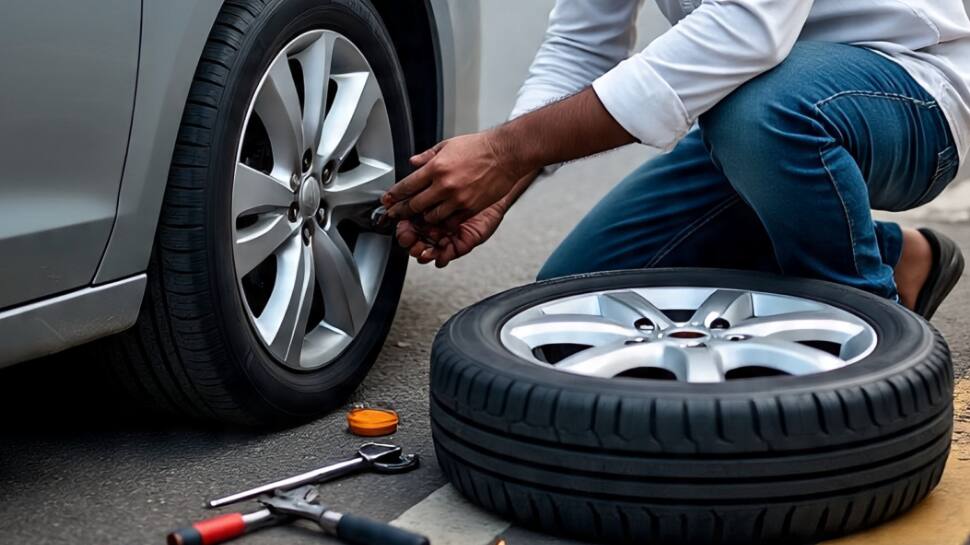 Loosen the Wheel Nuts Loosen the Wheel Nuts