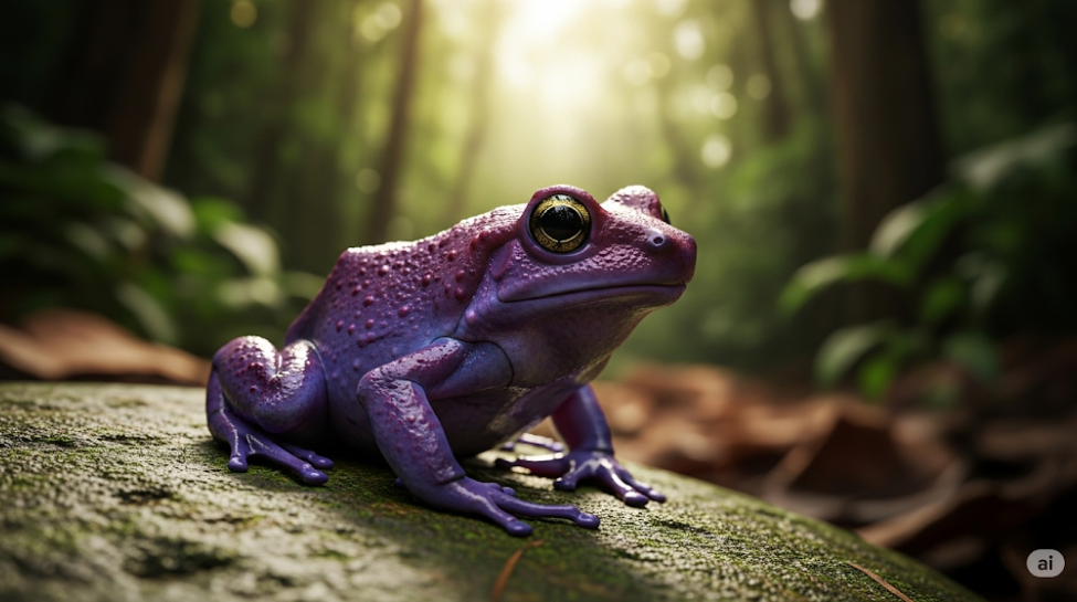 Purple Frog: