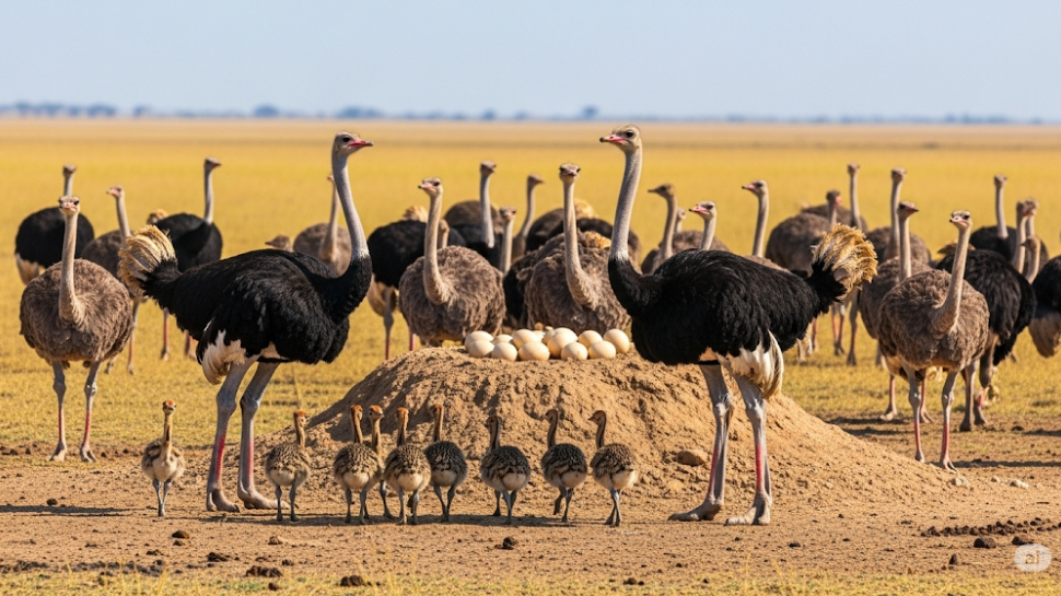 Social Birds with Shared Parenting
