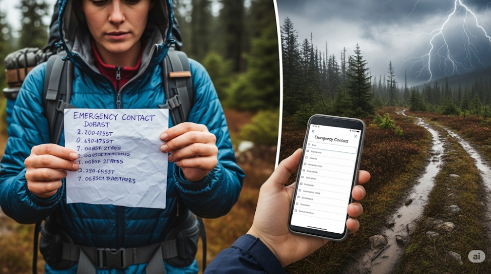 7. Do: Keep Emergency Contacts Handy:
