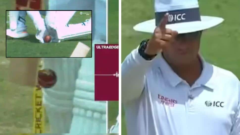 Worst Umpire Ever: Fans Can't Keep Clam As Third Umpire Decisions In WI vs AUS 1st Test Sparks Controversy - Watch Worst Umpire Ever: Fans Can't Keep Clam As Third Umpire Decisions In WI vs AUS 1st Test Sparks Controversy - Watch