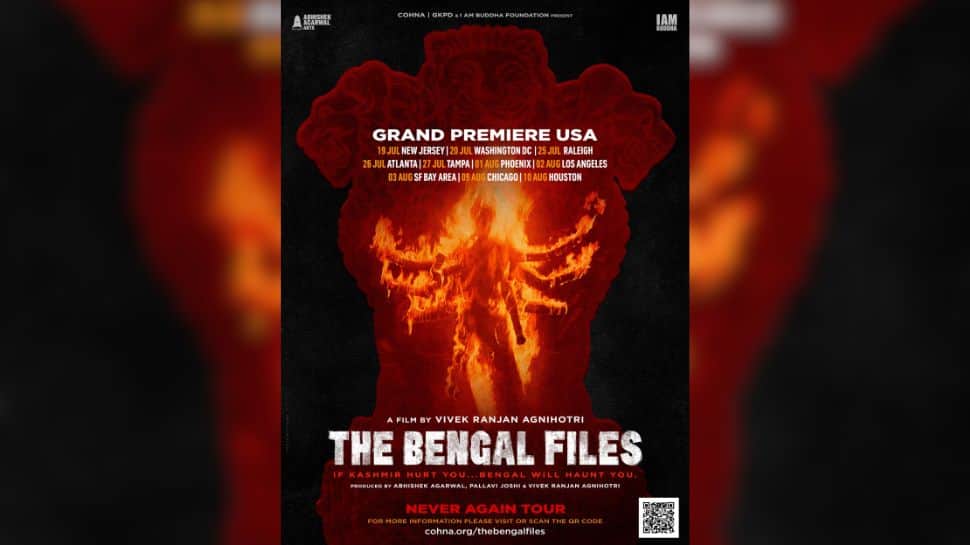 Vivek Agnihotri’s The Bengal Files To Line-Up 10 Movie Premieres In US