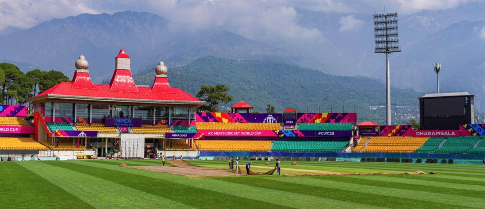 Catch Your Breath at the Jaw-Dropping HPCA Cricket Stadium McLeod Ganj tourism, Norbulingka Institute, Dal Lake Dharamshala, Himachal travel tips