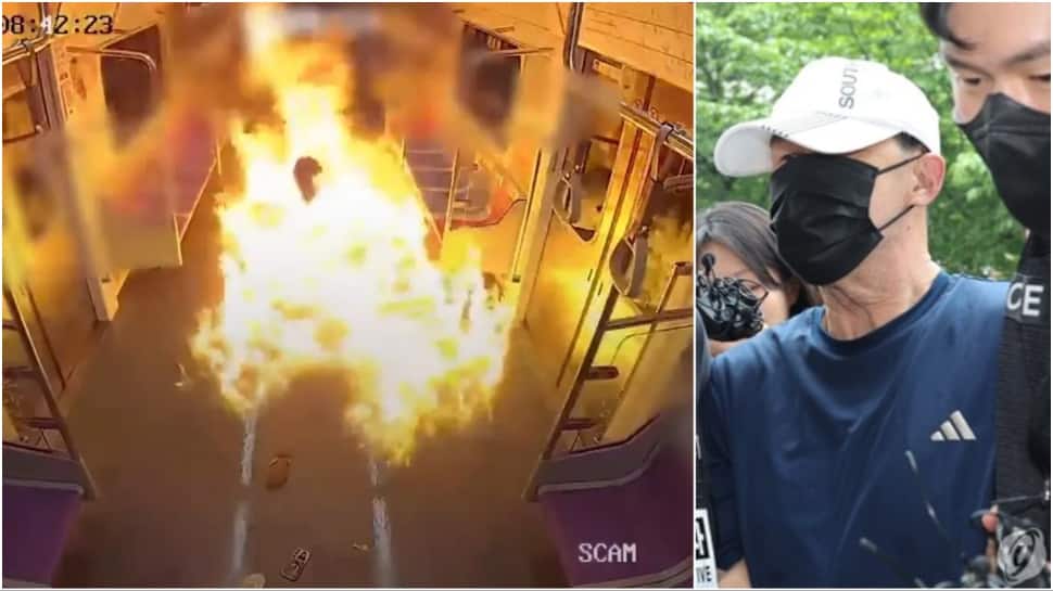 Caught On Camera: Video Captures Moment Man Sets Subway Ablaze Over Divorce | WATCH