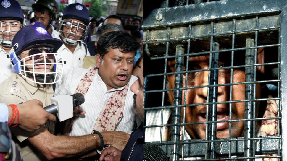 'Face Of Democracy...': Police Detain BJP's Sukanta Majumdar During Protests Against Kolkata Law College Gangrape Case