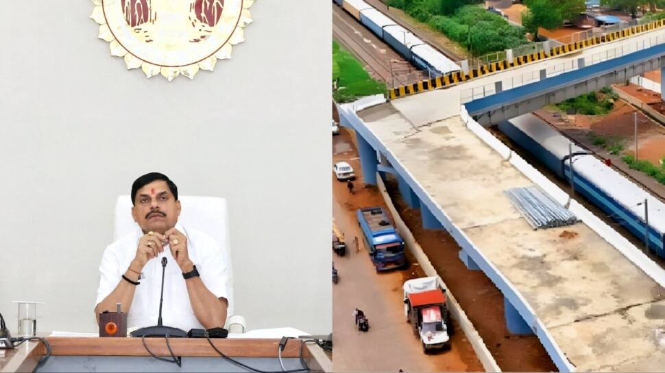 Bhopal 90-Degree Bridge Controversy: CM Mohan Yadav Suspends 8 Engineers, Construction Agency Blacklisted