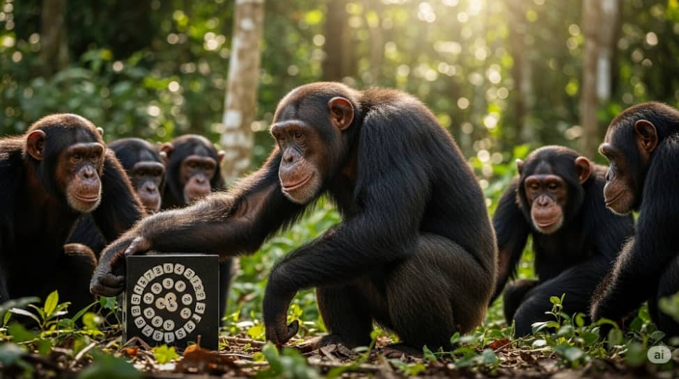 3. Chimpanzees: