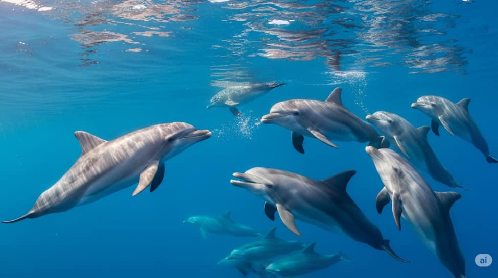2. Dolphins: