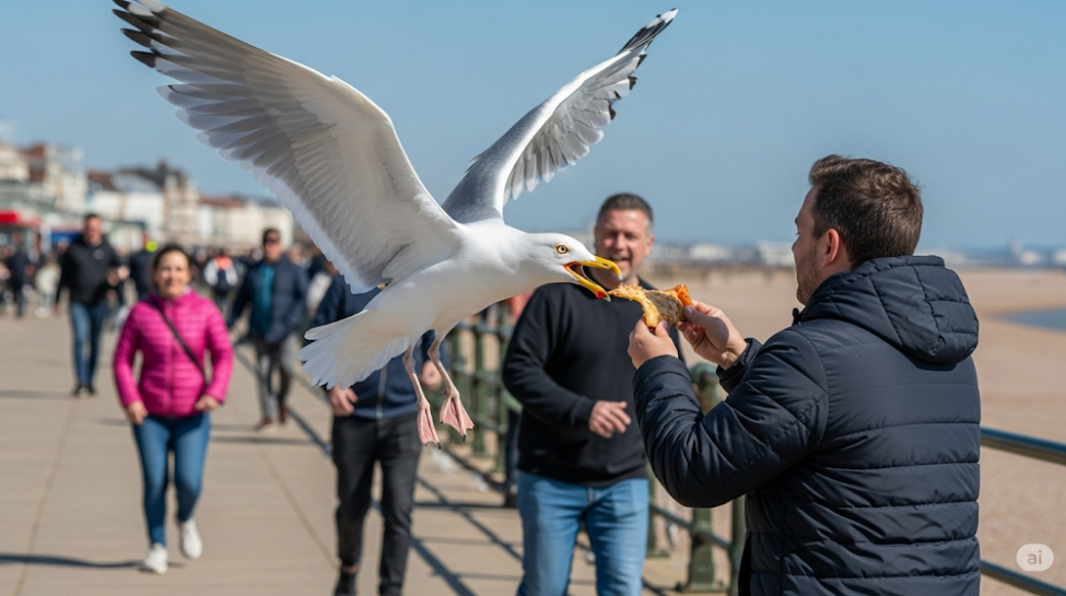 7. European Herring Gull: