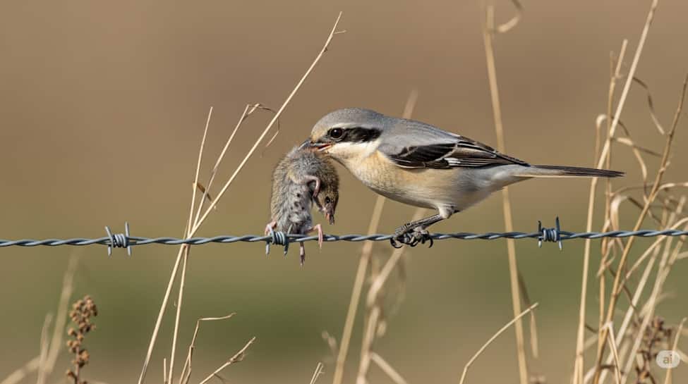 6. Northern Shrike: