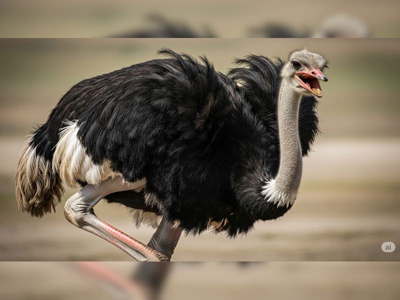 2. Ostrich: 