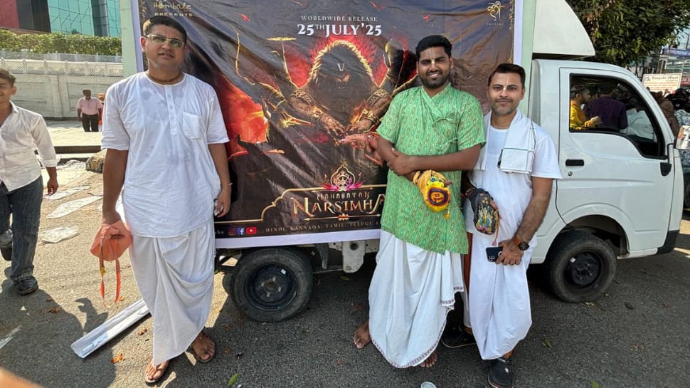Mahavatar Narsimha Makes Spiritual Debut At Noida’s Rath Yatra Ahead Of July 2025 Release