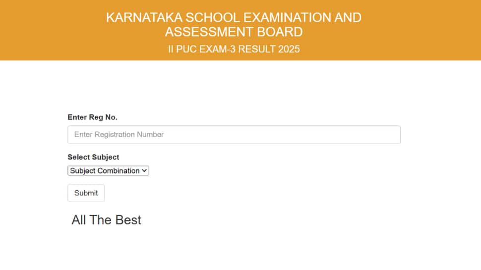 Karnataka PUC 2 Result 2025: Exam 3 Result Declared At karresults.nic.in- Check Direct Link, Steps To Download Here