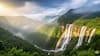 1. Cherrapunji, Meghalaya: