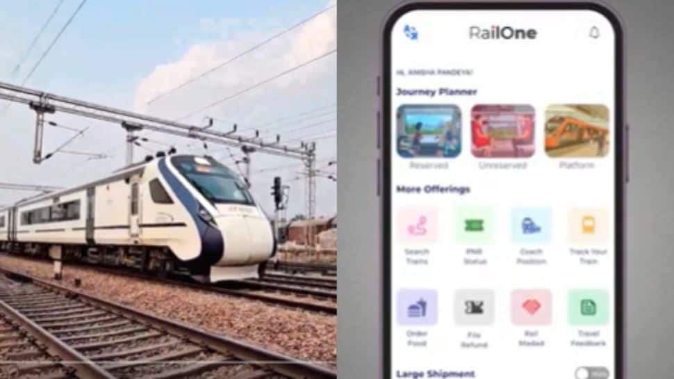 Indian Railways Launches New RailOne Super App: Book IRCTC Tickets, Check Train Status, Track PNR, And Order Food; How To Download | Mobility News  zeenews.india.com