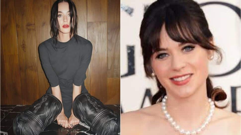 Zooey Deschanel and Katy Perry 