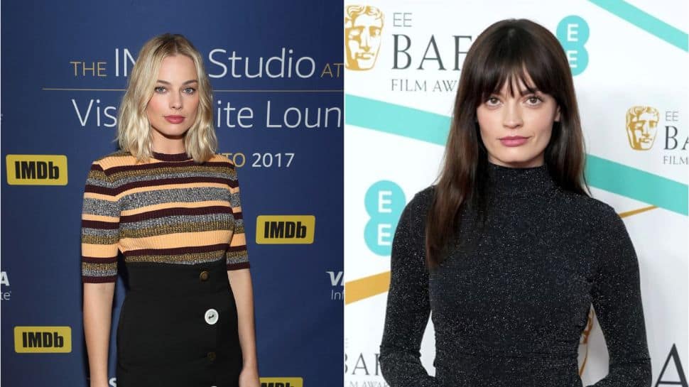 Margot Robbie and Emma Mackey 