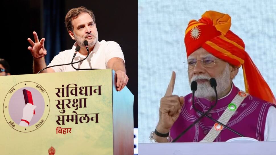 Rahul Gandhi Predicts PM Modi Will `Meekly Bow` To Trump’s Tariff Ultimatum