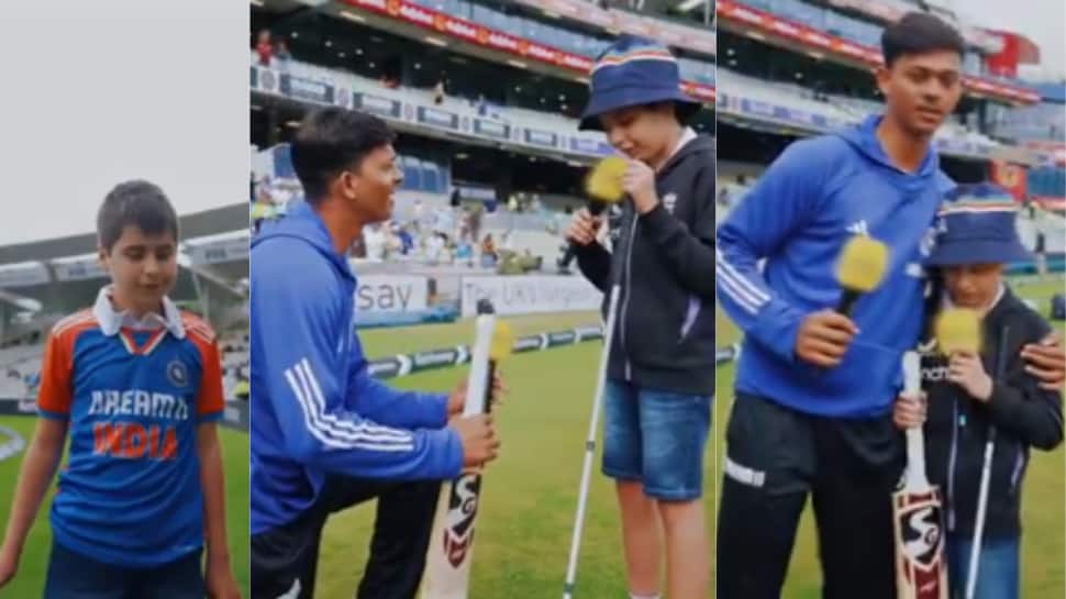 Yashasvi Jaiswal’s Emotional Moment With Blind Fan Ravi Wins Hearts; BCCI Shares Touching Video From Edgbaston- WATCH