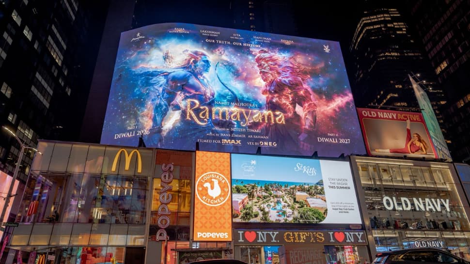 Namit Malhotra’s Ramayana Shines Bright At Times Square, After Dazzling Nine Indian Cities