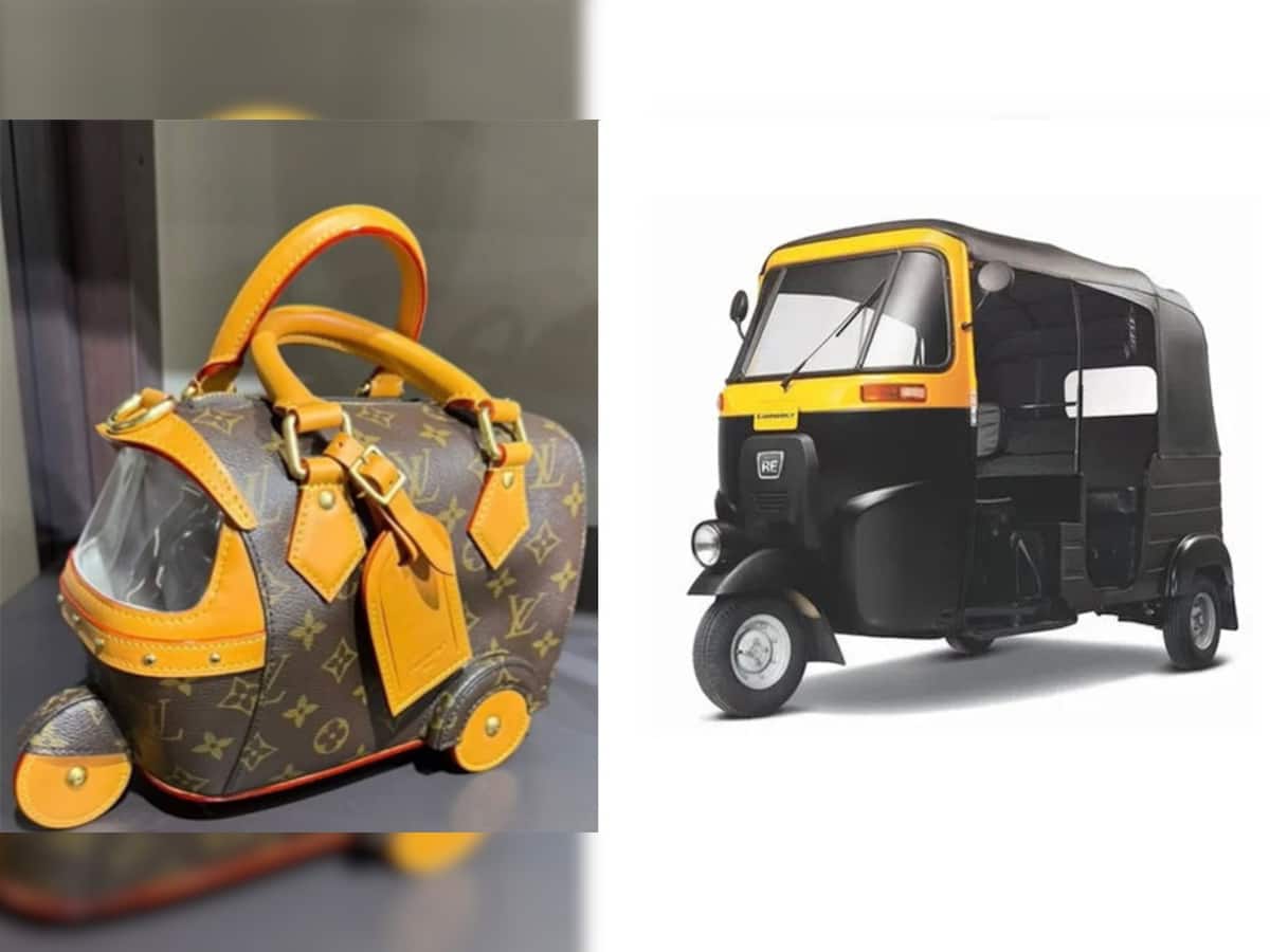 Louis Vuitton’s ‘Auto Rickshaw Bag’ Priced At Rs 35 Lakh While Real Working Auto Costs Rs 2.5 Lakh, Internet Explodes
