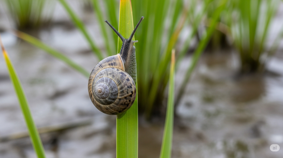 Marsh Snails (Littoraria irrorata - Periwinkle Snail)