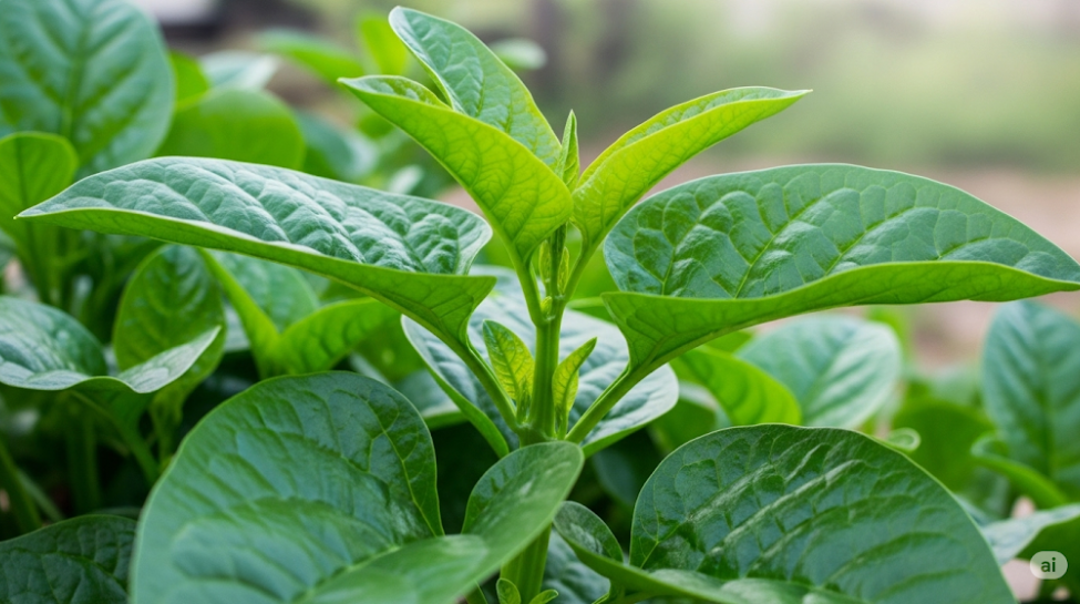 Indian Spinach / Malabar Spinach (Basella alba)