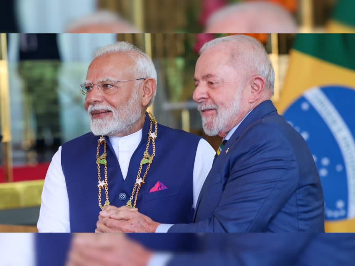 Narendra Modi Becomes First Indian PM In 57 Years To Make State Visit To Brazil; Receives Country`s Highest Civilian Honour