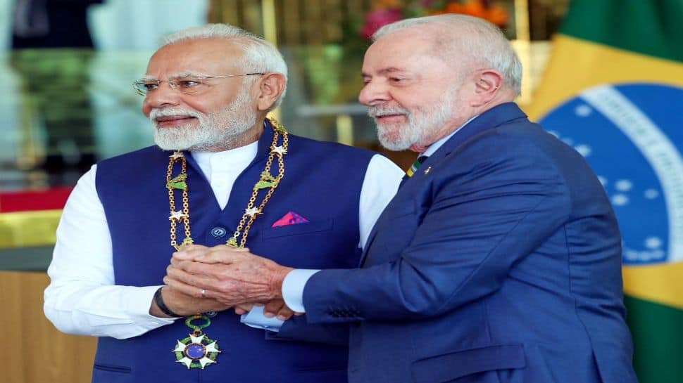 India, Brazil Ink $20B Deal As Modi Gains Backing On UPI, Terror, Global South