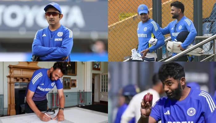 India vs England 3rd Test Team India's Net Session: Jasprit Bumrah Fires In...