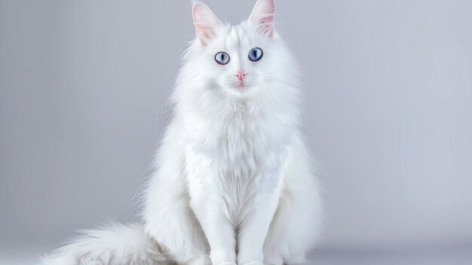Turkish Angora – Ice-Blue or Odd-Eyed Elegance