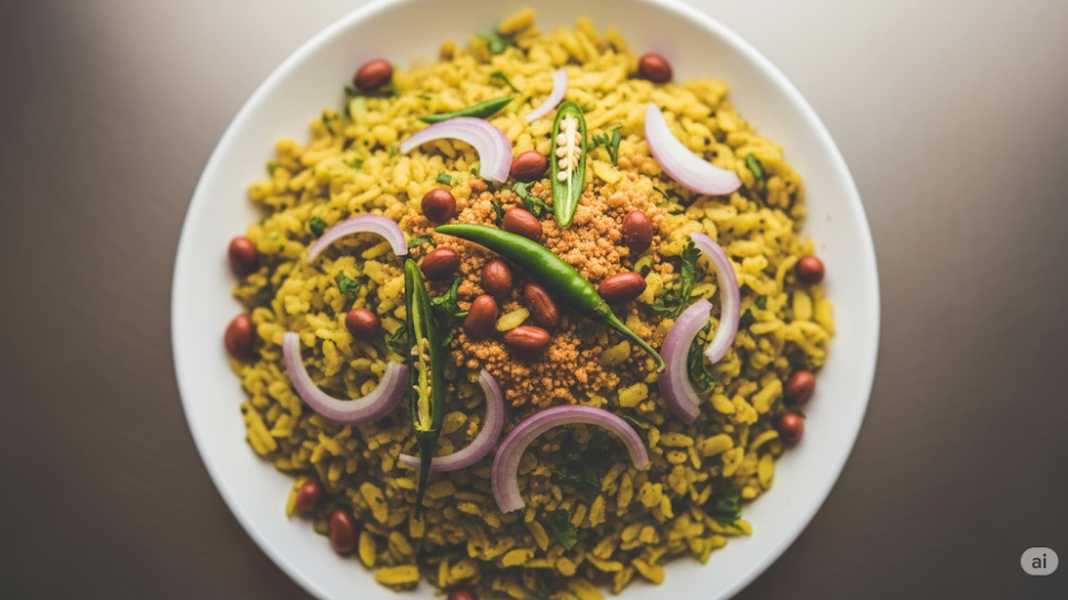 Poha (Flattened Rice Snack)