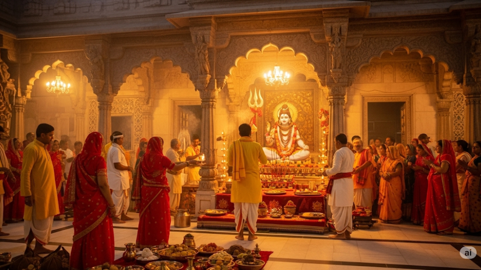 Visit Shiva Temples & Participate in Aartis