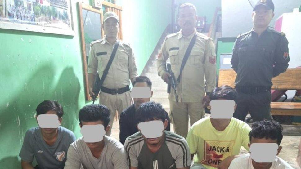 Six Members Of Radical Manipur Outfit Among 12 Militants Held In Manipur, Arms Recovered