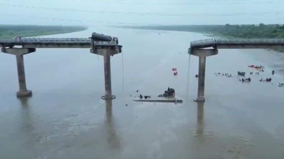 Gujarat`s Gambhira Bridge Collapse: PM Modi, President Murmu Express Grief; CM Orders Probe As Death Toll Rises To Nine