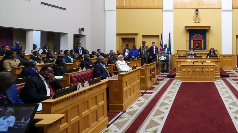 'Just Warming Up, Will Score Faster And More': PM Modi At Namibian Parliament