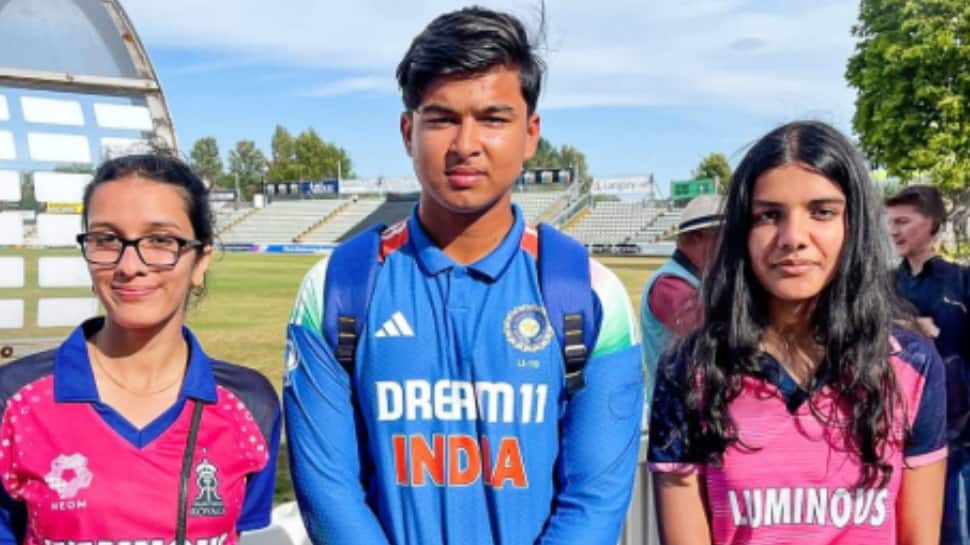 Vaibhav Suryavanshi Craze In England: Two Young Female Fans Travel 6 Hours Just To Meet 14 Year-Old Wonder Boy Of India Vaibhav Suryavanshi Craze In England: Two Young Female Fans Travel 6 Hours Just To Meet 14 Year-Old Wonder Boy Of India