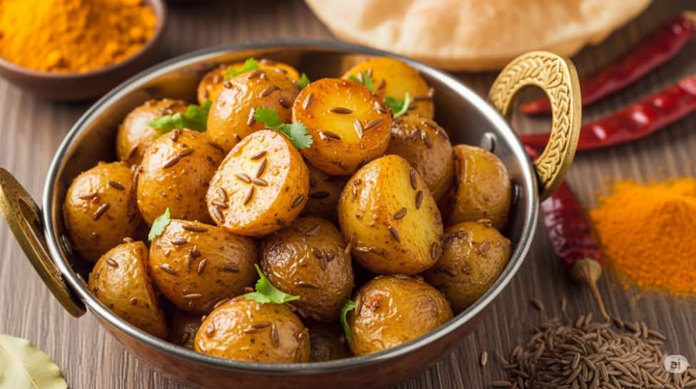 Jeera Aloo: 