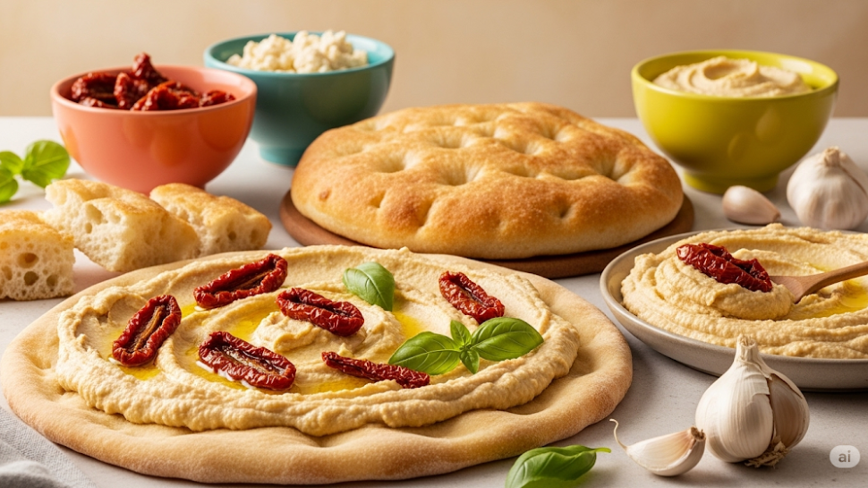 Sun-Dried Tomato Hummus