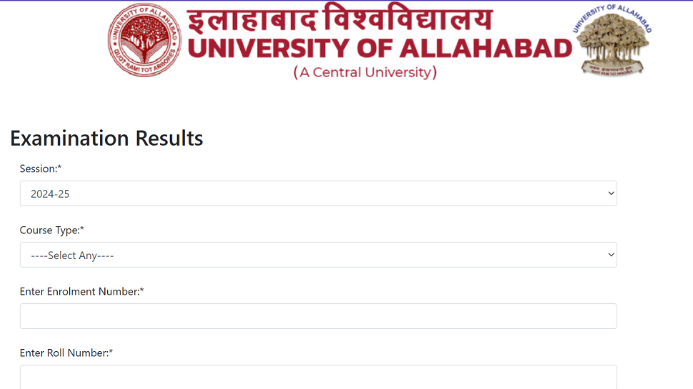Allahabad University UG Result 2025: B.A, B.Sc, LLM Results Released