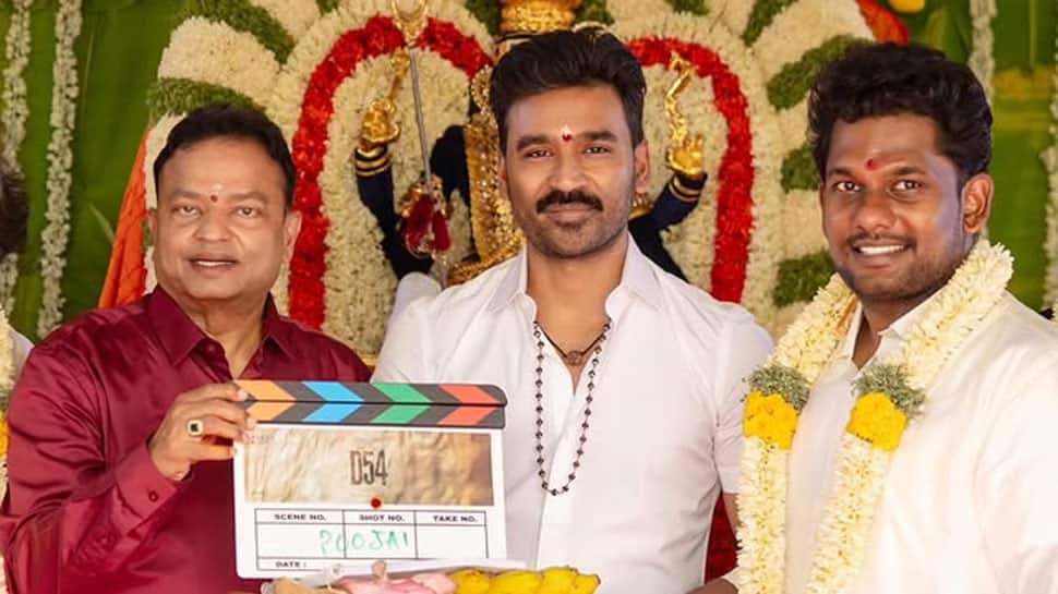 Dhanush's Next Tentatively Titled 'D54', Shooting Starts After Pooja Ceremony - Pics
