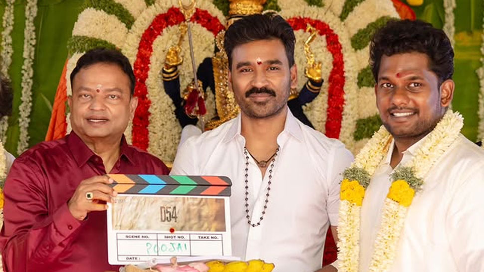 Dhanush's Next Tentatively Titled 'D54', Shooting Starts After Pooja Ceremony - Pics
