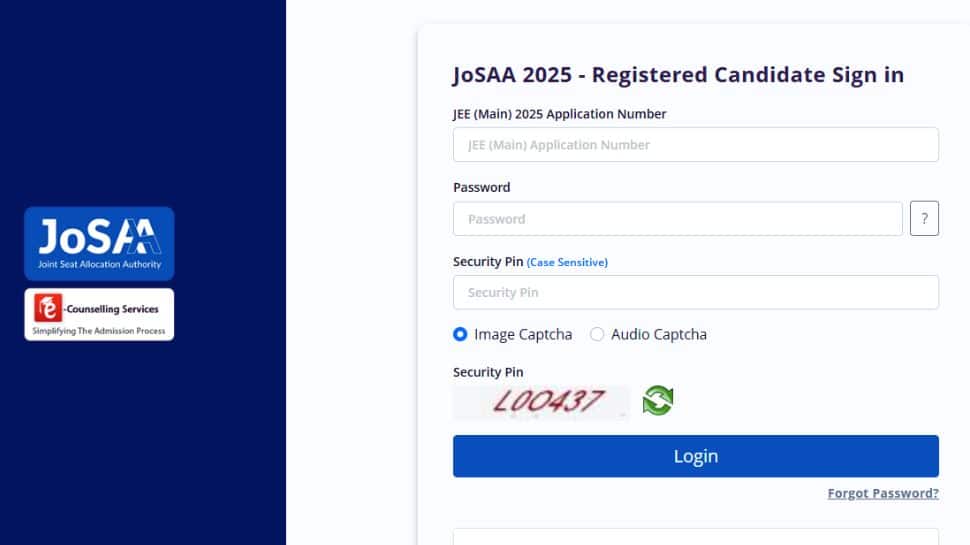 JoSAA Counselling 2025 Round 5 Allotment Result OUT At josaa.nic.in- Check Direct Link Here JoSAA Counselling 2025 Round 5 Allotment Result OUT At josaa.nic.in- Check Direct Link Here