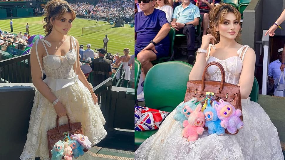 You Got 1, She Has 4 YES Freaking 4 Labubu Dolls Hugged On To Her Hermes Birkin Bag: Meet Urvashi Rautela, Who Knows How To Steal Spotlight At Wimbledon 2025